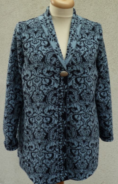 Jacke / Weste mit Schalkragen