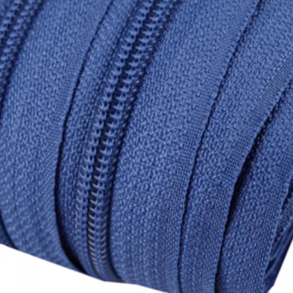 Endlosreißverschluss 5mm in blau