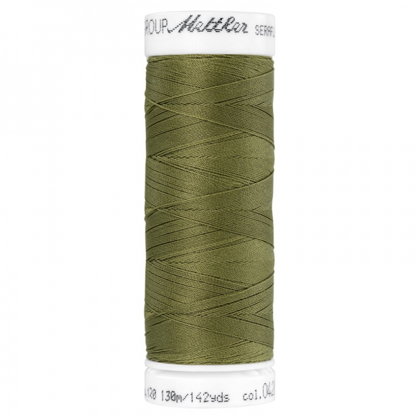 Olive Drab Seraflex elastisches Garn Amann Mettler