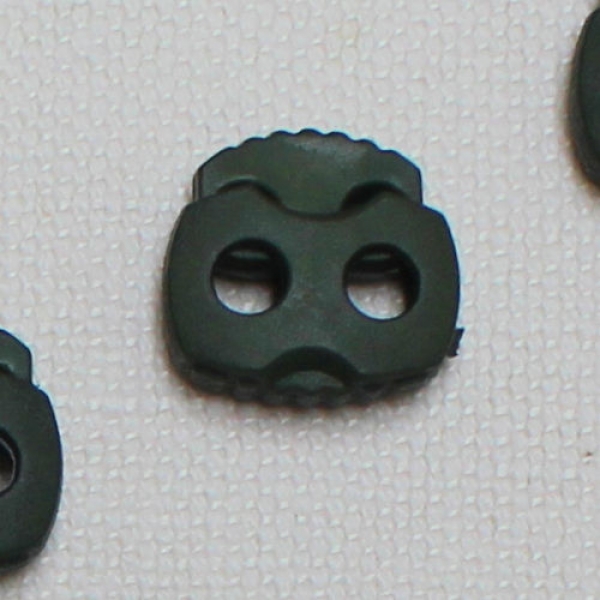 Kordelstopper 20 mm dunkelgrün
