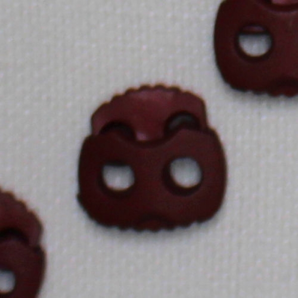 Kordelstopper 20 mm dunkelrot